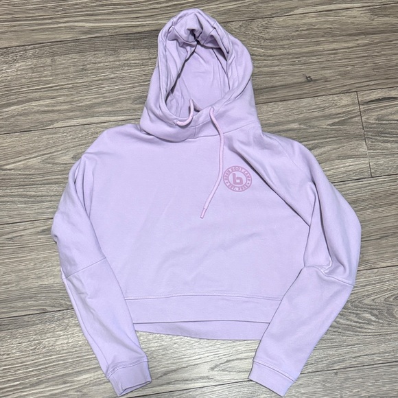 Burn Bootcamp Lavender Cropped Hoodie - Picture 1 of 4